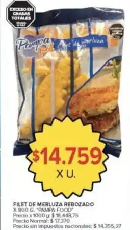Carrefour Market X$ - filet de merluza rebozado oferta