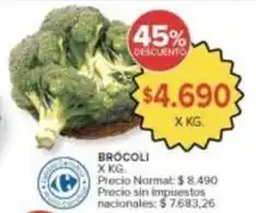 Carrefour Market Carrefour - brócoli oferta