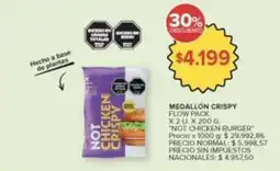Carrefour Market X$ - medallón crispy oferta