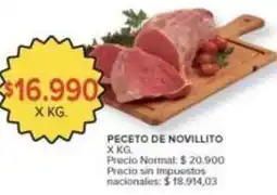 Carrefour Market X$ - peceto de novillito oferta