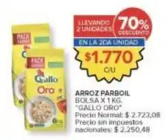 Carrefour Market Gallo oro - arroz parboil oferta