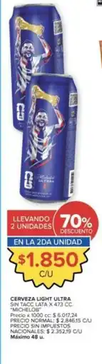 Carrefour Market Ultra - cerveza light oferta
