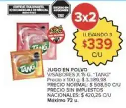 Carrefour Market Tang - jugo en polvo oferta