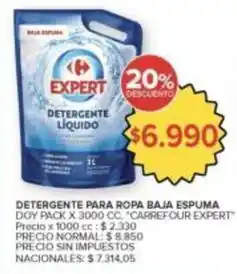 Carrefour Market Carrefour - detergente liquido oferta