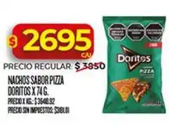 Supermercados DIA Doritos - nachos sabor pizza oferta