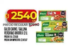 Knorr - caldo carne / gallina verduras