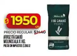Supermercados DIA Molinos ala arroz itá caabó oferta
