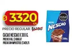 Supermercados DIA Nescao - cacao oferta