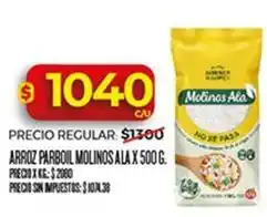 Supermercados DIA Ala - arroz parboil oferta