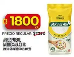 Supermercados DIA Molinos ala arroz parboil oferta