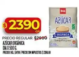 Supermercados DIA Dia - azúcar orgánica oferta