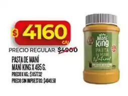 Supermercados DIA King - pasta de mani oferta