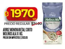 Supermercados DIA Molinos ala arroz monova rietal corto oferta