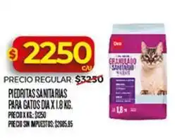 Supermercados DIA Dia - piedritas sanitarias para gatos oferta