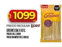 Supermercados DIA Dia - grisines oferta