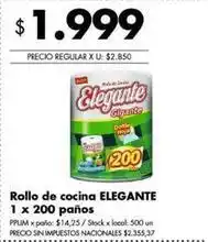 Disco Elegante - rollo de cocina oferta