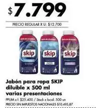 Disco Skip - jabón para ropa diluible oferta