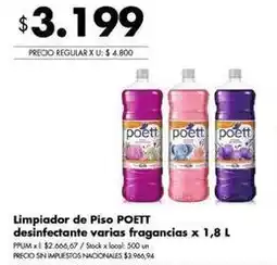 Disco Poett - limpiador de piso oferta