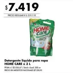 Disco X$ - detergente líquido para ropa oferta