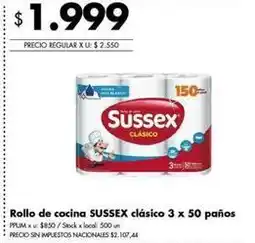 Disco Sussex - rollo de cocina oferta