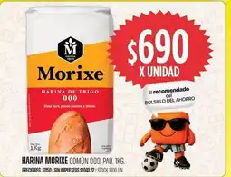 Supermercados Vea Morixe - harina morixe común 000 oferta