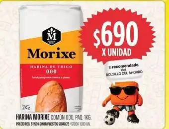 Morixe - harina morixe común 000