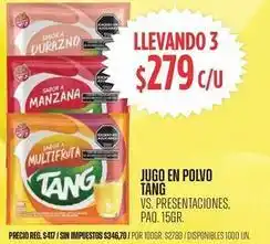 Supermercados Vea Tang jugo en polvo oferta