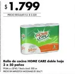 Disco X$ - rollo de cocina doble hoja oferta