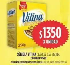 Supermercados Vea Vitina sémola clásica oferta