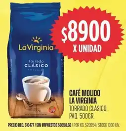 Supermercados Vea La virginia café molido torrado clásico oferta