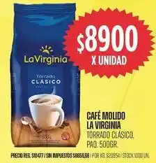 Supermercados Vea La virginia - café molido torrado clásico oferta