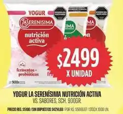 Supermercados Vea La serenísima - yogur la serenísima nutrición activa oferta