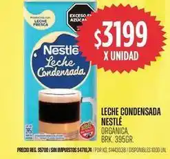 Supermercados Vea Nestlé - leche condensada oferta