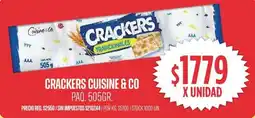 Supermercados Vea Cuisine & co crackers tradicionales oferta