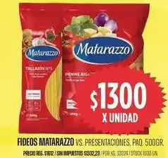 Supermercados Vea Matarazzo - fideos tallarin n°5 / penne rigi oferta