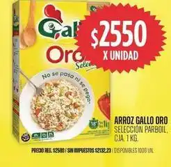 Supermercados Vea Gallo oro - arroz gallo oro seleccion parboil oferta