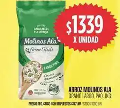 Supermercados Vea Molinos ala - arroz grano largo oferta