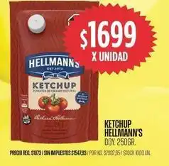 Supermercados Vea Hellmann's - ketchup oferta