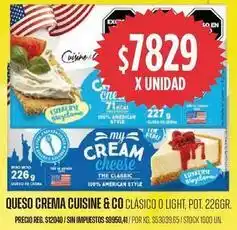 Supermercados Vea Cuisine - queso crema clásico o light oferta
