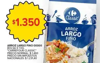Carrefour Market Carrefour - arroz largo fino oferta