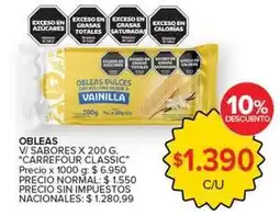 Carrefour Market Carrefour - obleas oferta