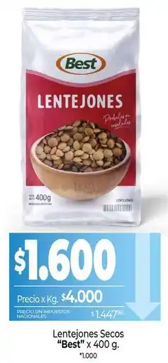 La Anonima Best - lentejones secos oferta