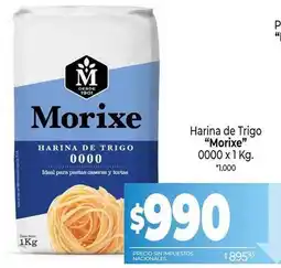 La Anonima Morixe - harina de trigo 0000 oferta