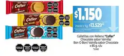 La Anonima Cofler - galletitas con relleno oferta