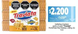 La Anonima Traviata - calletitas crackers oferta