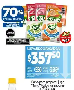 La Anonima Tang - polvo para preparar jugo oferta