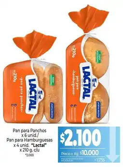 La Anonima Lactal - pan para panchos y hamburguesas oferta