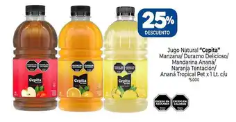 La Anonima Cepita - jugo natural oferta