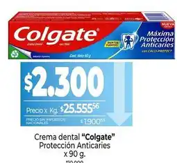 La Anonima Colgate - crema dental protección anticaries oferta