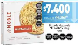 La Anonima El noble - pizza de muzzarella oferta